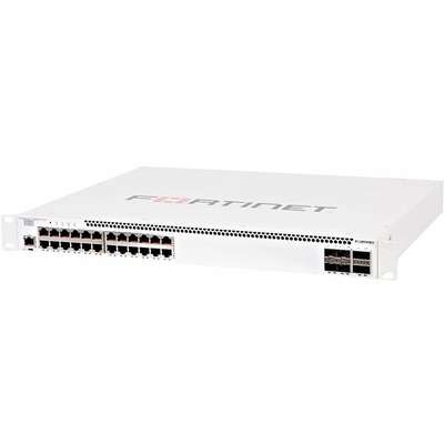 Fortinet L2 PoE+ Switch 24 x Ge RJ45 PT 4X10GE SFP+
