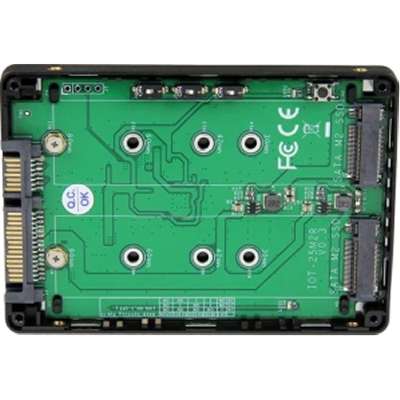 StarTech.com Dual M2 to SATA Adapter with RAID - 2x M.2 SSDs to 2.5 inch SATA