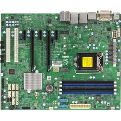 Supermicro Motherboard-X11SAE-B S1151 SKT-H4 E3-1200V5 C236 DDR4 PCIE (Bulk - must order 10+)