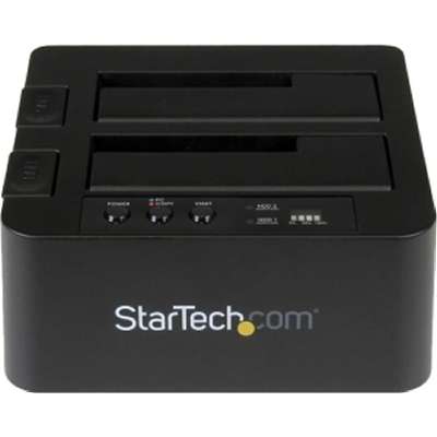 StarTech.com USB 3.1 Hard Drive Duplicator Dock - 2.5" & 3.5" SATA SSD/HDDs