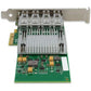 AddOn 1GBS Quad SFP PCIE X4 NIC Intel Compat