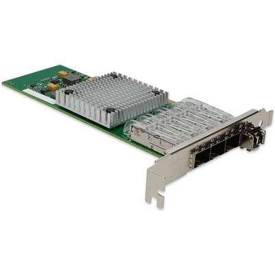 AddOn 1GBS Quad SFP PCIE X4 NIC Intel Compat