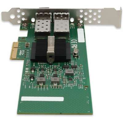 AddOn 1GBS Dual SFP PCIE X4 NIC Intel Compat