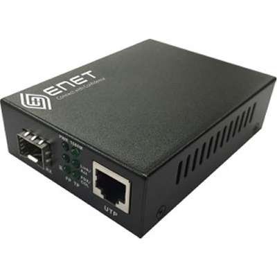 ENET 10/100/1000 SFP Based Media Converter