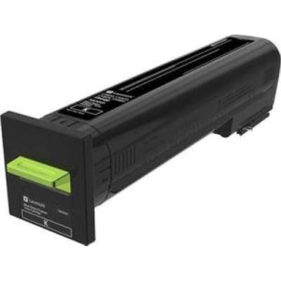 Lexmark Black RET Prog Toner Cartridge 8K CS820 CX820
