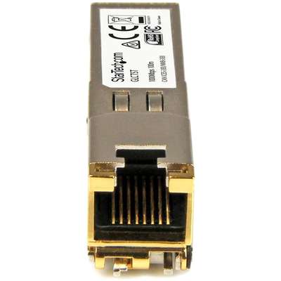 StarTech.com Cisco GLC-T Compatible SFP - 1GbE Copper Transceiver 10 Pack