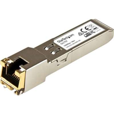 StarTech.com Cisco GLC-T Compatible SFP - 1GbE Copper Transceiver 10 Pack