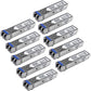 StarTech.com Cisco GLC-LH-SMD Comp. SFP 1GbE SMF/MMF Transceiver - 10 Pack