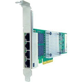 Axiom Upgrades 10/100/1000MBS Quad PT RJ45 PCIE X4
