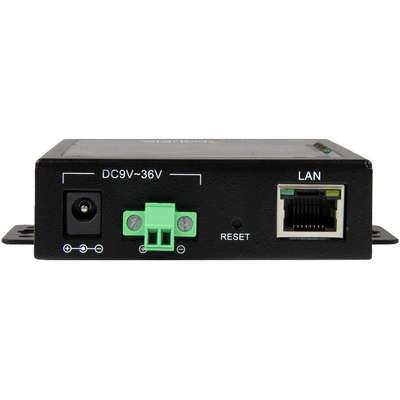 StarTech.com 2 Port Serial-to-IP Ethernet Device Server - RS232 - Metal