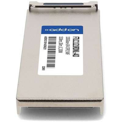 AddOn Finisar CFP2 10KM FTLC1121RDNL Compat TAA XCVR 100-GIG LR4 Domino LC