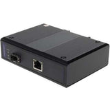 AddOn 1GBS 1RJ-45 to 1SFP Industrial Media Converter