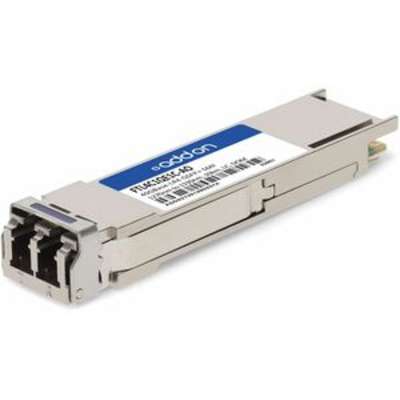 AddOn Finisar QSFP+ 10KM FTL4C1QE1C Compat TAA XCVR 40-GIG LR4 Domino LC