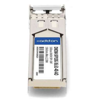AddOn Cisco SFP+ LC DWDM-SFP10G-36.61 Compat TAA XCVR 10-GIG DWDM Domino LC