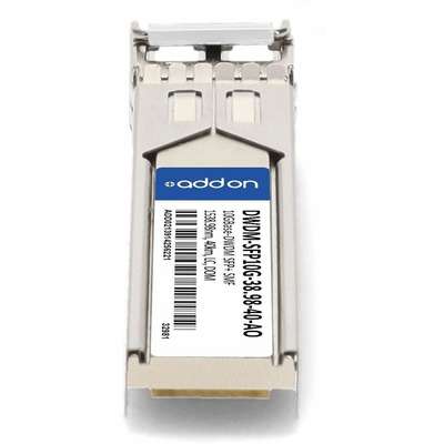 AddOn Cisco SFP+ LC DWDM-SFP10G-38.98 Compat TAA XCVR 10-GIG DWDM Domino LC