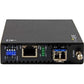 StarTech.com Gigabit Ethernet Copper-to-Fiber Media Converter - SM LC 20 km