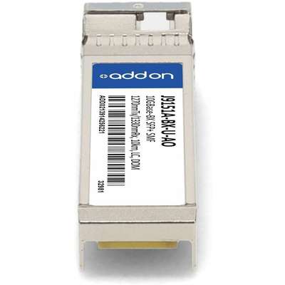 AddOn HP SFP+ 10KM BX LC XCVR J9151A Compat TAA XCVR 10-GIG Bidi Domino LC