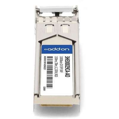 AddOn Alcatel SFP 70KM ZX 3HE00029CA Compat TAA XCVR 1-GIG ZX SMF LC
