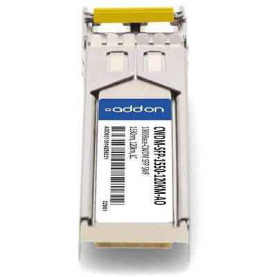 AddOn Cisco SFP CWDM-SFP-1550-120KM Compat TAA XCVR 1-GIG CWDM SMF LC
