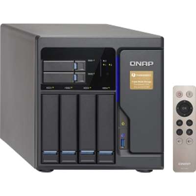 QNAP High Performance 6-Bay 4+2 Thunderbolt 2 DAS/NAS/ISCSI IP-San