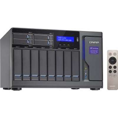 QNAP High Performance 12-Bay 8+4 NAS/ISCSI IP-San Intel Skylake Core