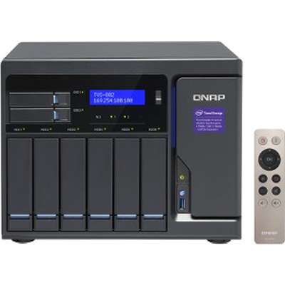 QNAP High Performance 8 Bay 6+2 NAS/ISCSI IP-San Intel Skylake