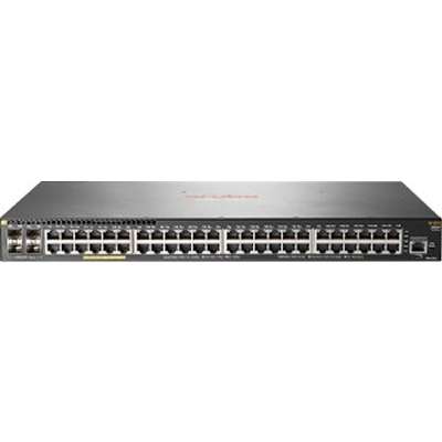 HPE Aruba 2930F 48G PoE+ 4SFP+ TAA-Compliant Switch
