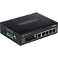 TRENDnet 6-Port hardened Industrial Gigabit PoE+ Switch
