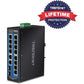 TRENDnet 6-Port hardened Industrial Gigabit PoE+ Switch