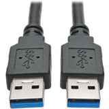 Tripp Lite 6FT USB Superspeed A/A Cable M/M Black