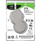 Seagate BarraCuda 2TB 5400RPM 2.5" SATA 6Gb/s 128MB Cache