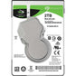 Seagate BarraCuda 2TB 5400RPM 2.5" SATA 6Gb/s 128MB Cache