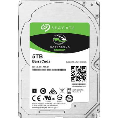 Seagate Barracuda 2.5" SATA Hard Disk Drive 5TB 5400RPM