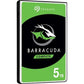 Seagate Barracuda 2.5" SATA Hard Disk Drive 5TB 5400RPM