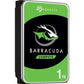 Seagate 1TB BarraCuda 2.5" Hard Disk Drive 6Gb/s SATA 5400RPM