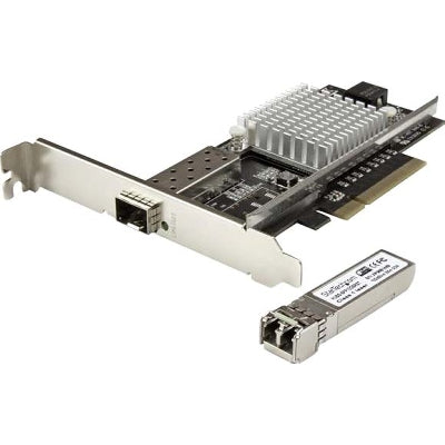 StarTech.com PCIe Fiber Optic NIC with SFP+ - MM 10G MM SFP with LAN Card