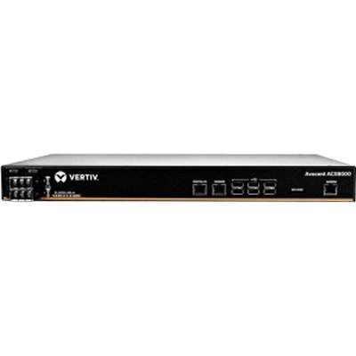 Vertiv 48 Port ACS 8000 Console Server with  Dual DC Power Support Builtin Modem TAA