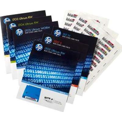 HPE LTO-7 Ultrium RW Bar Code Label Pack