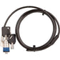 The Joy Factory Lockdown 6ft Cable Lock & Key