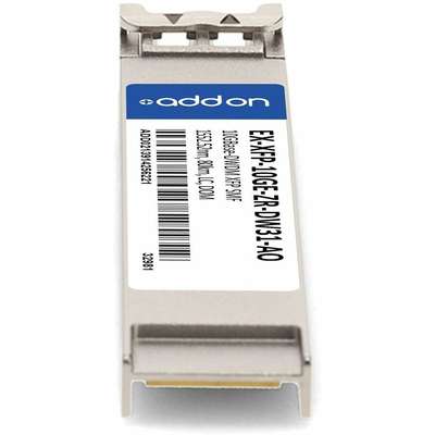 AddOn Juniper XFP 80KM Ex-XFP-10GE-ZR Compat TAA XCVR 10-GIG DWDM Domino LC