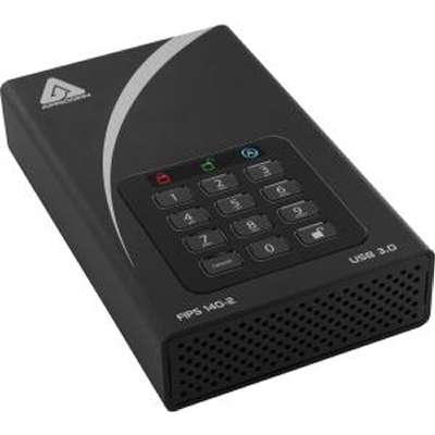 Apricorn Fips Validated 10TB Aegis Padlock DT Secure USB 3.0