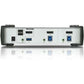 ATEN 2 Port USB3.0 4K DP KVMP Switch Support Up to 3840X2160 30HZ