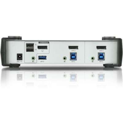 ATEN 2 Port USB3.0 4K DP KVMP Switch Support Up to 3840X2160 30HZ