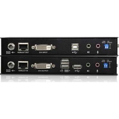 ATEN USB DVI HDBaseT 2.0 KVM Extender Up to 330 Ft with  1920X1200 4K