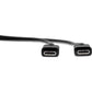 Rocstor 3FT/1M USB-C to USB-C Cable M/M USB 3.1 GEN2 10GB Black