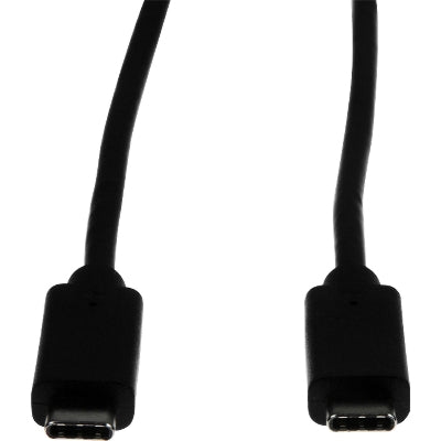 Rocstor 3FT/1M USB-C to USB-C Cable M/M USB 3.1 GEN2 10GB Black