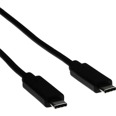 Rocstor 3FT/1M USB-C to USB-C Cable M/M USB 3.1 GEN2 10GB Black