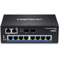 TRENDnet 10-Port Hardened Industrial Gigabit DIN-Rail Switch
