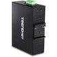 TRENDnet 10-Port Hardened Industrial Gigabit DIN-Rail Switch