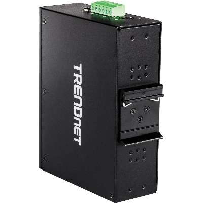 TRENDnet 10-Port Hardened Industrial Gigabit PoE+ DIN-Rail Switch